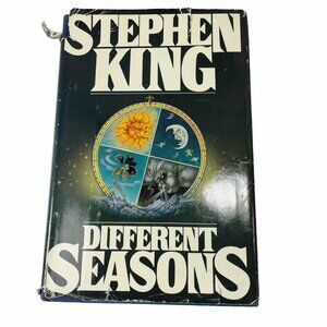 Different Seasons by Stephen King 1982 Hardcover Book With Ripped Dust Jacket